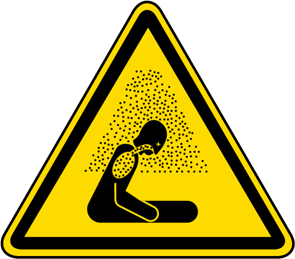 Asphyxiating Atmosphere Warning Label