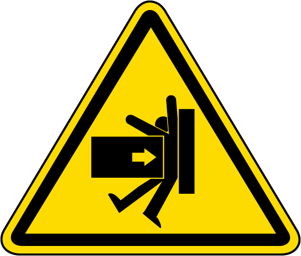 Body Crush from Side Warning Label