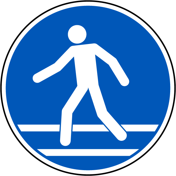 Use Pedestrian Route Label