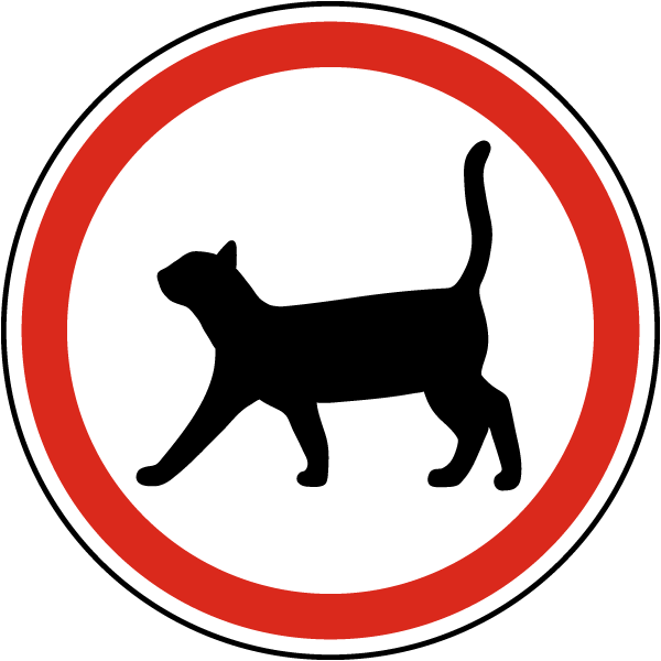 Cat Symbol Label