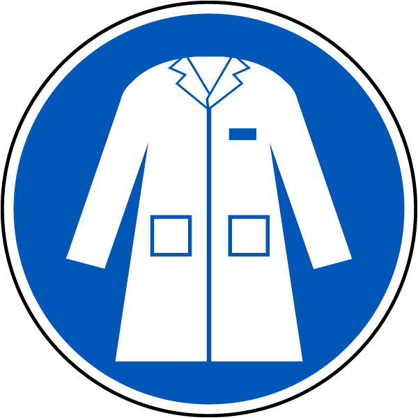 Wear Labcoat Label