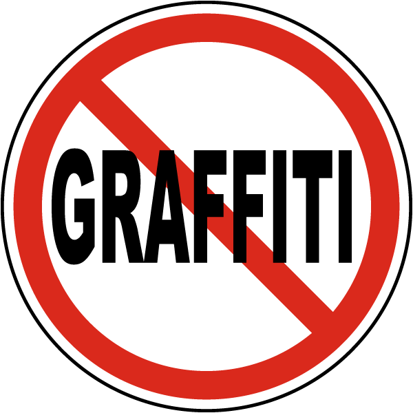 No Graffiti Label