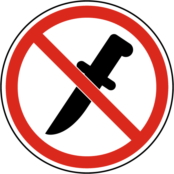 No Knife Label