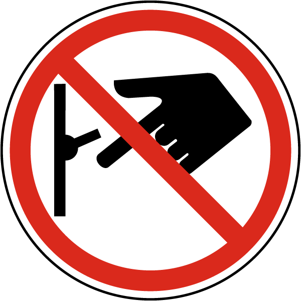 Do Not Switch Off Label