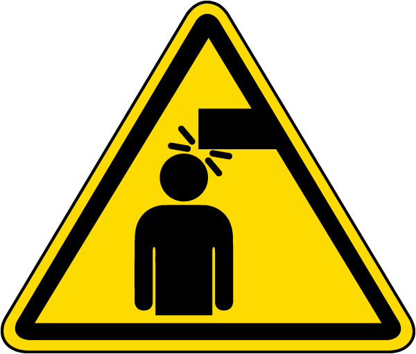 Low Clearance Warning Label