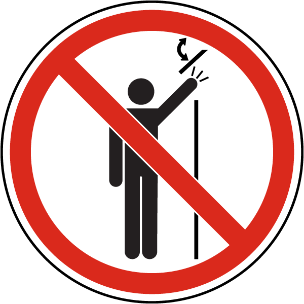 Do Not Reach Under Label