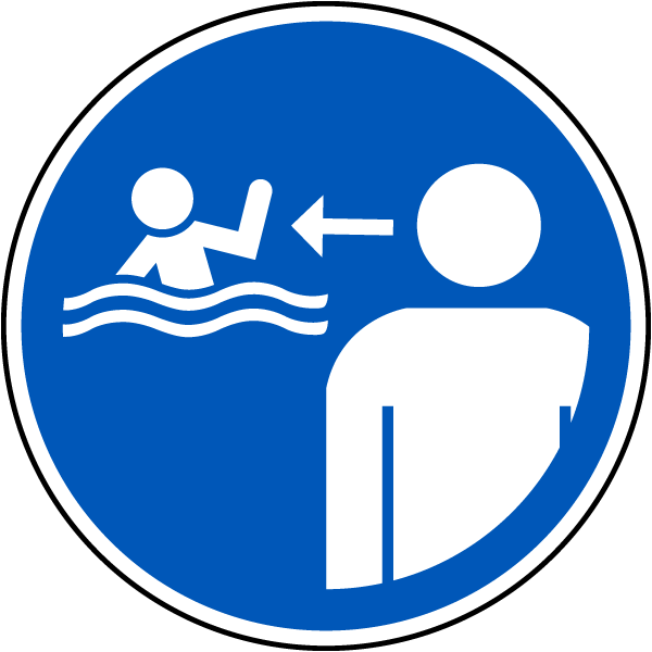 Keep Children Under Supervision Label