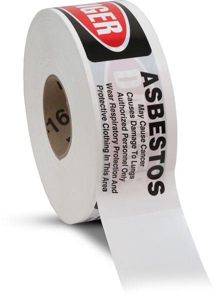 Danger Asbestos Barricade Tape