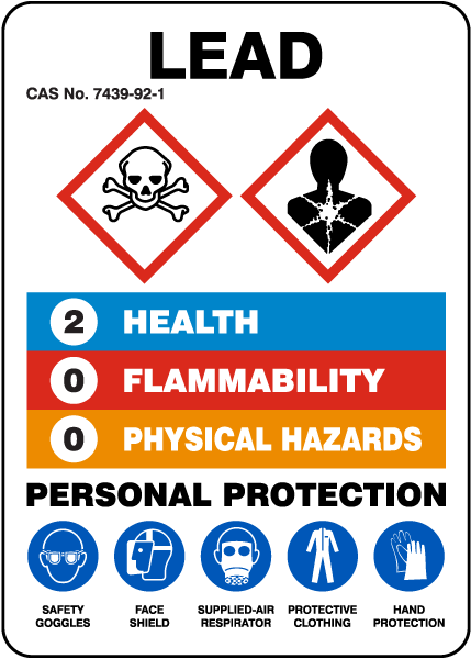HMIS 2-0-0 Lead Sign
