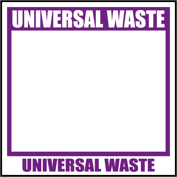 Universal Waste Label