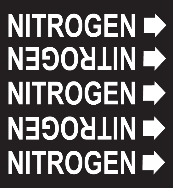 Nitrogen Medical Gas Marker
