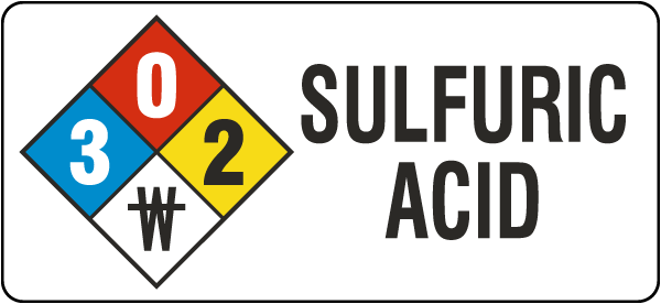 Sulfuric Acid Chemical White Label