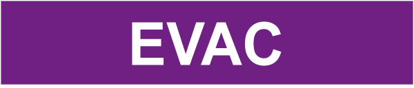Evac Pipe Label