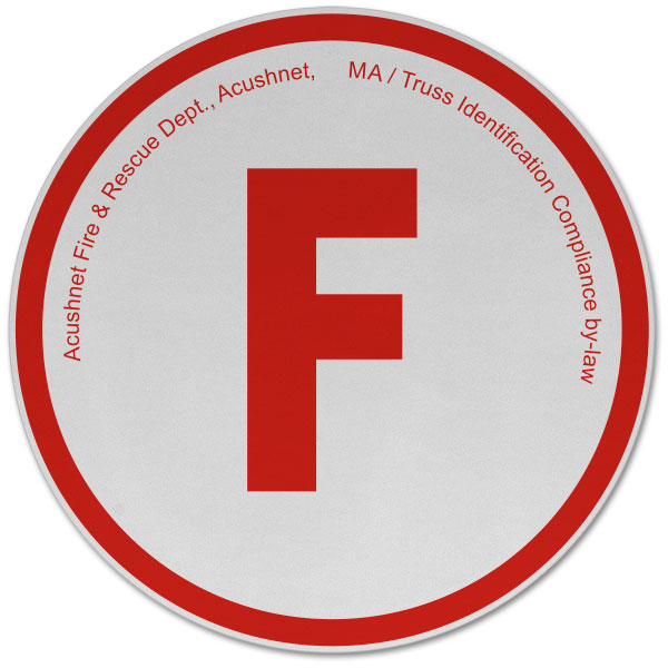 Massachusetts Floor Truss Sign