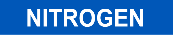 Nitrogen Pipe Label
