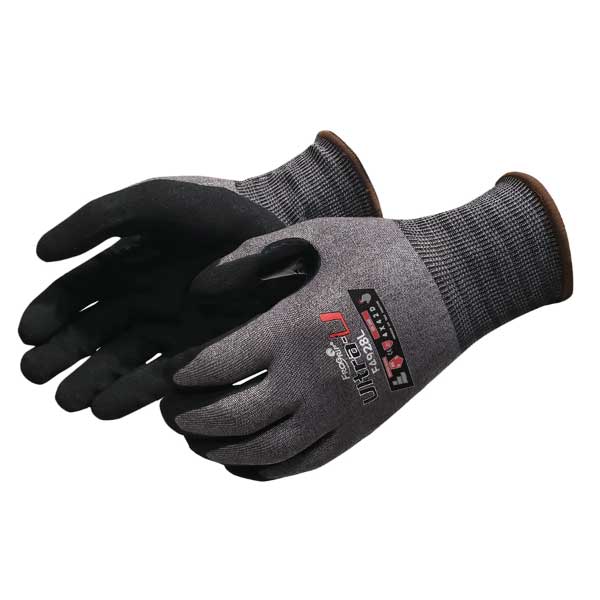 A6 Cut Level 18 Gauge Salt & Pepper Anti-Cut Gloves