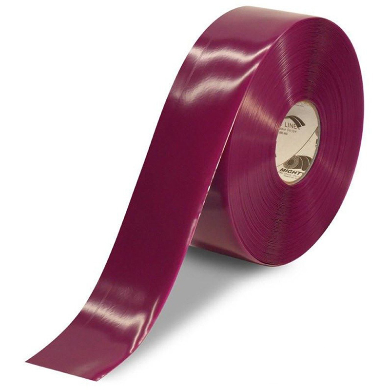 3" Purple Mighty Line Safety Floor Tape - 100 FT. Roll