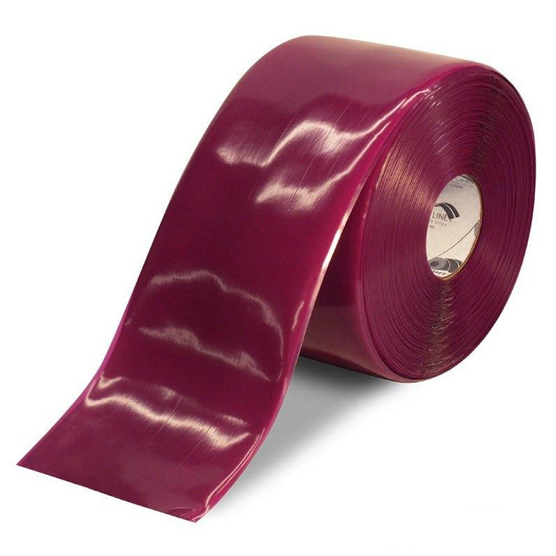 6" Purple Mighty Line Safety Floor Tape - 100 FT. Roll