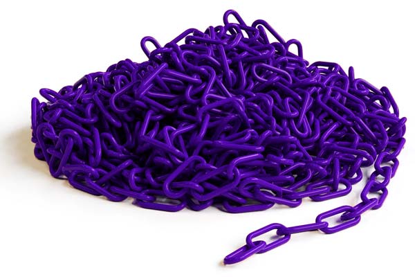 500 ft. Purple Plastic Chain
