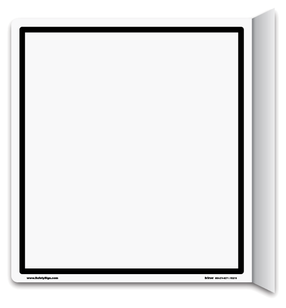 Custom 2-Way Sequential Aisle Signs - Save 10% Online