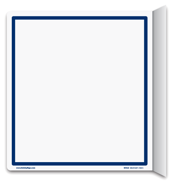 Custom 2-Way Sequential Aisle Signs - Save 10% Online