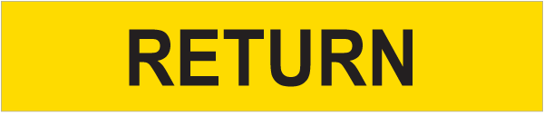 Return Pipe Label