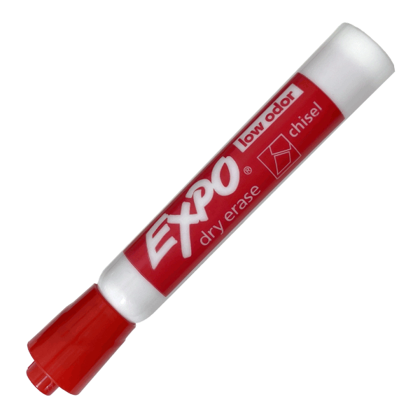 Red Dry Erase Marker