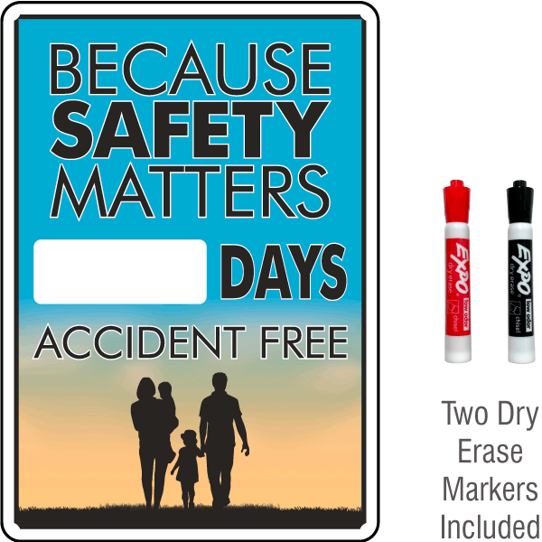 Because Safety Matters Scoreboard