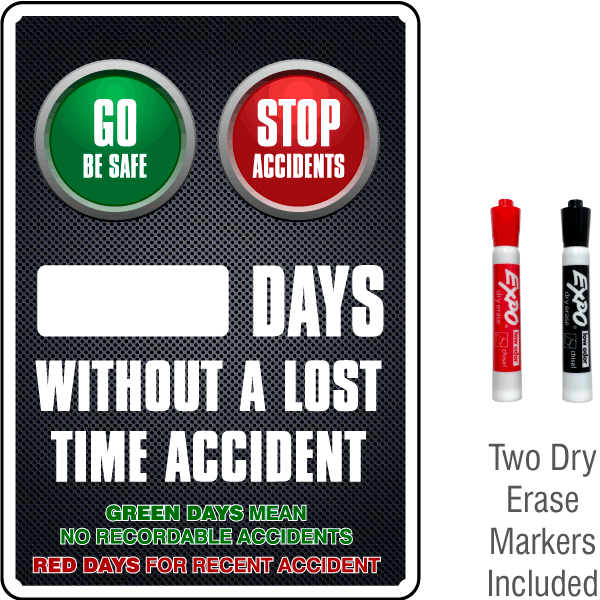 Go Be Safe Stop Accidents Scoreboard