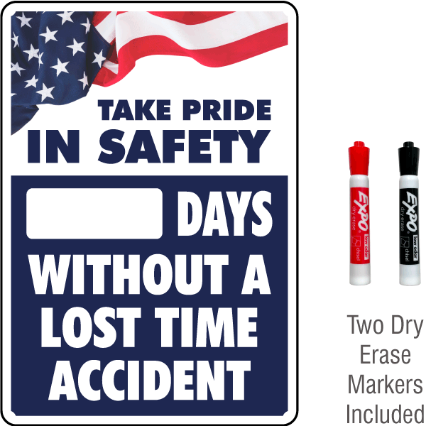 Take Pride In Safety Scoreboard