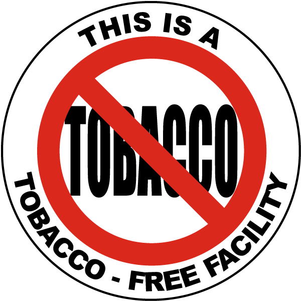 This Is A Tobacco Free Facility Label