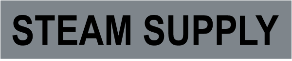 Steam Supply Self-Adhesive Pipe Marker