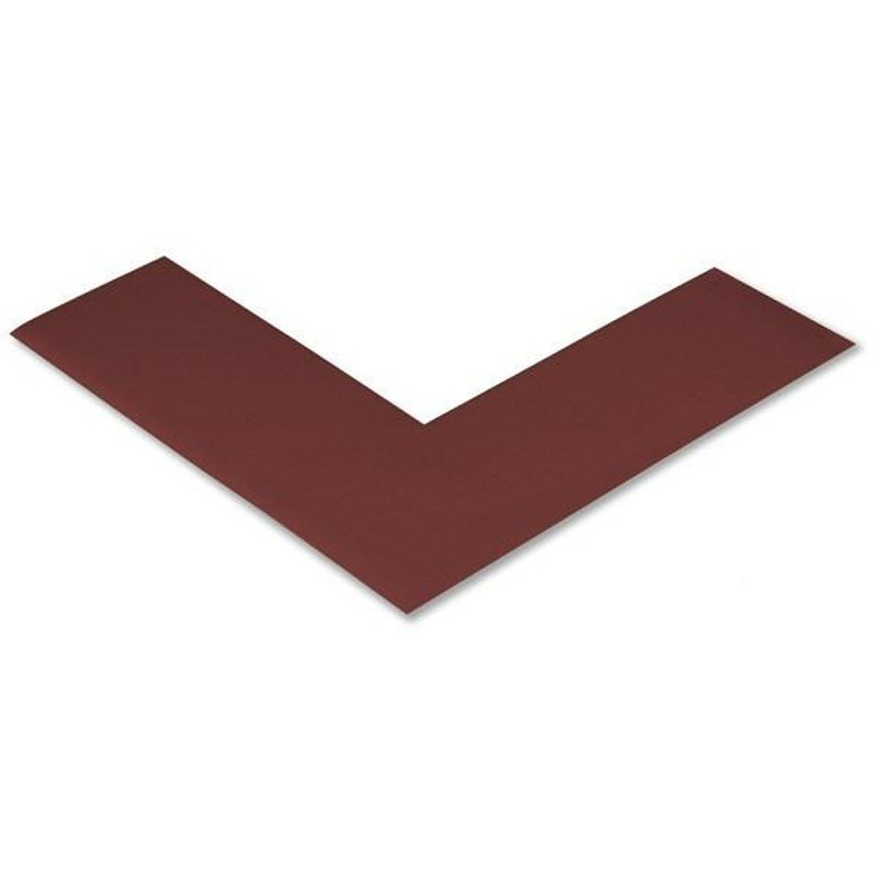 2" Solid Brown Angle Mighty Line Safety Floor Tape