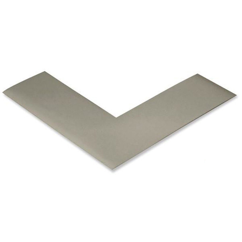 2" Solid Gray Angle Mighty Line Safety Floor Tape