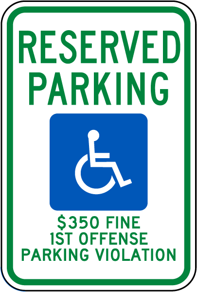 Colorado Accessible Parking Sign