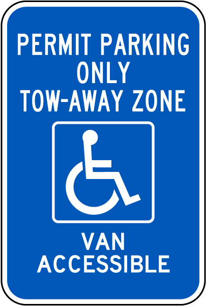 Georgia Accessible Parking Sign