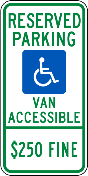 Illinois Accessible Parking Sign