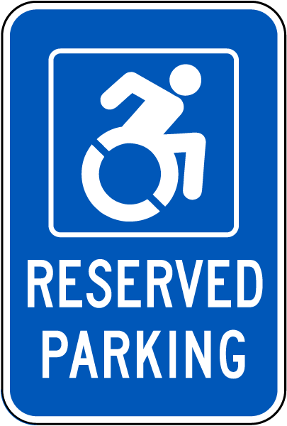 Michigan Handicap Parking Sign