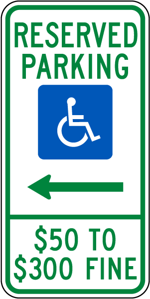Missouri Accessible Parking Sign