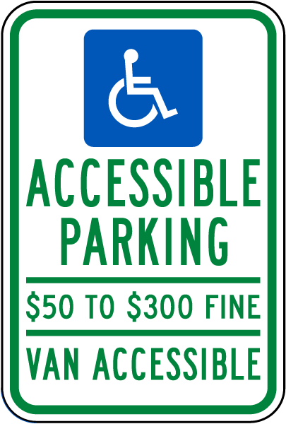 Missouri Accessible Parking Sign