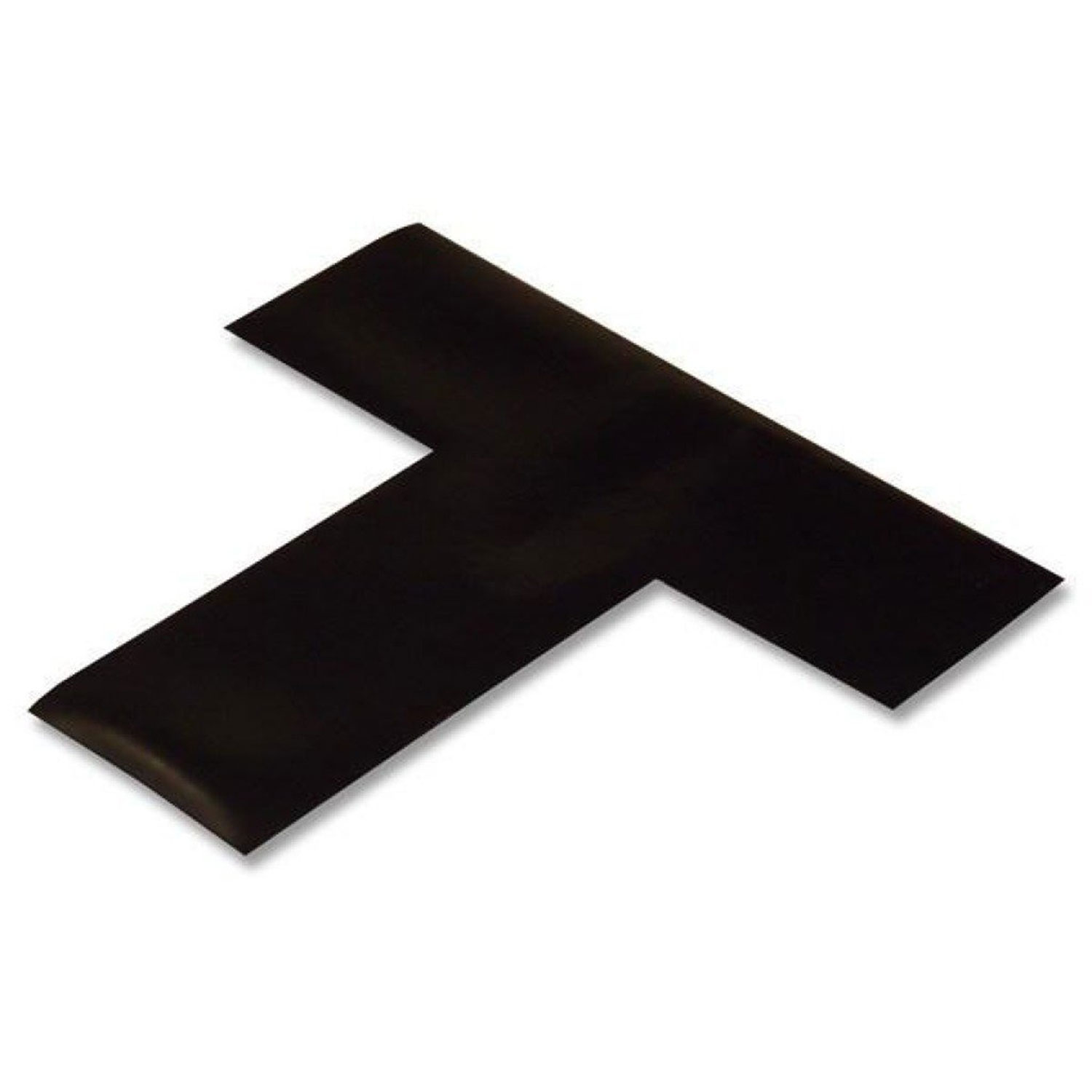 Mighty Line 2" Wide Solid Black T Floor Marking