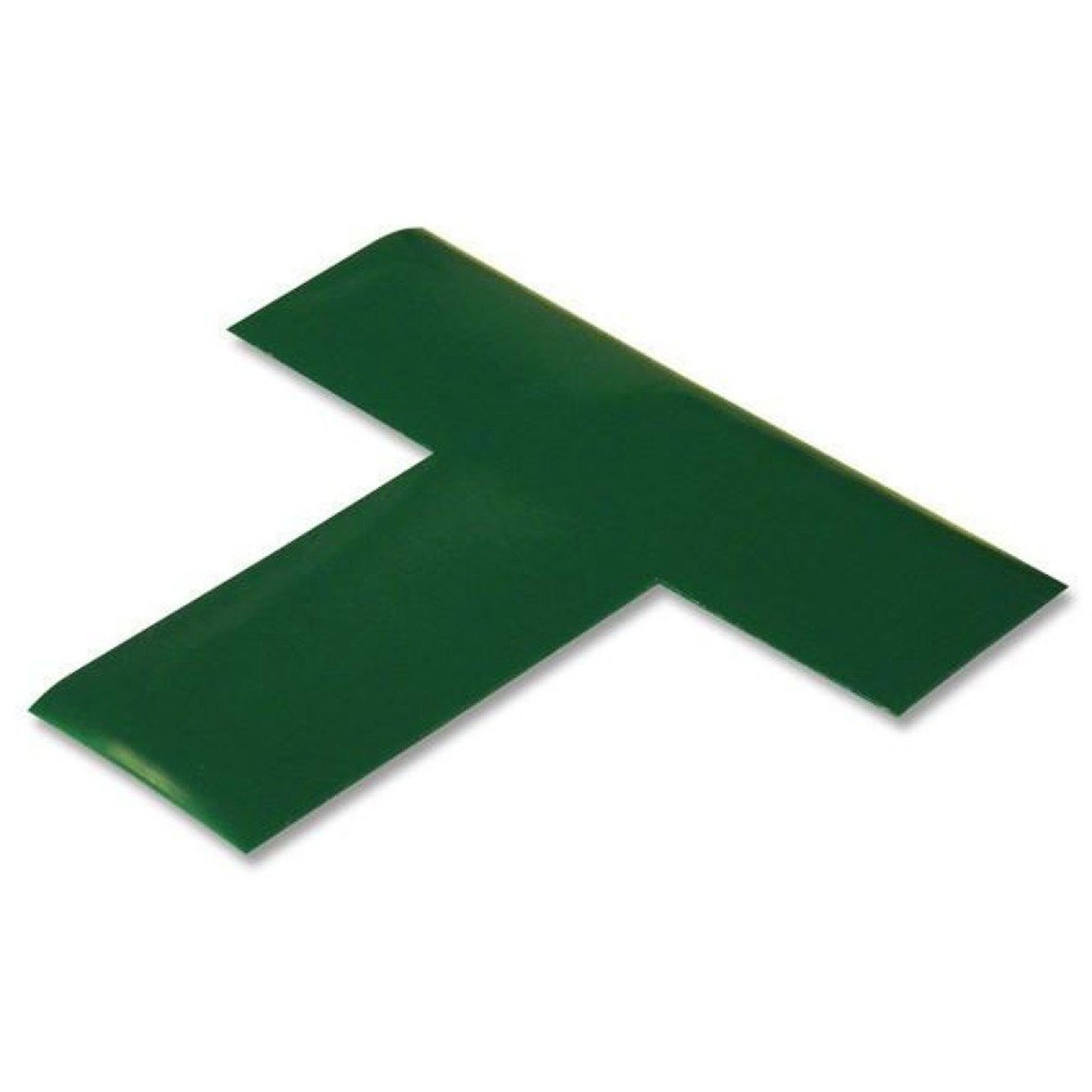 Mighty Line 2" Wide Solid Green T Floor Marking