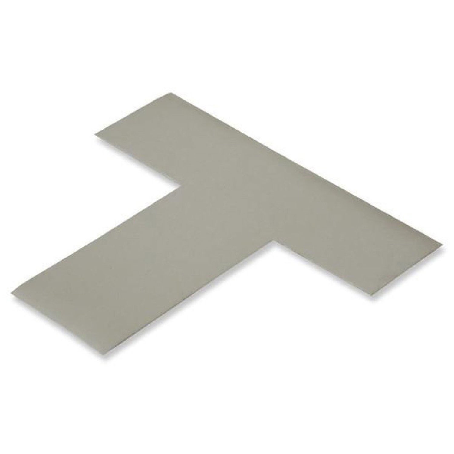 Mighty Line 2" Wide Solid Gray T Floor Marking