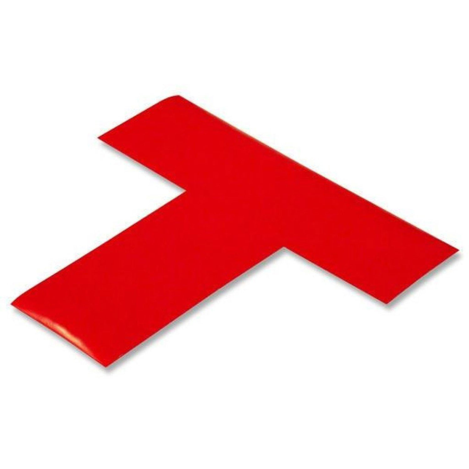 Mighty Line 2" Wide Solid Red T Floor Marking