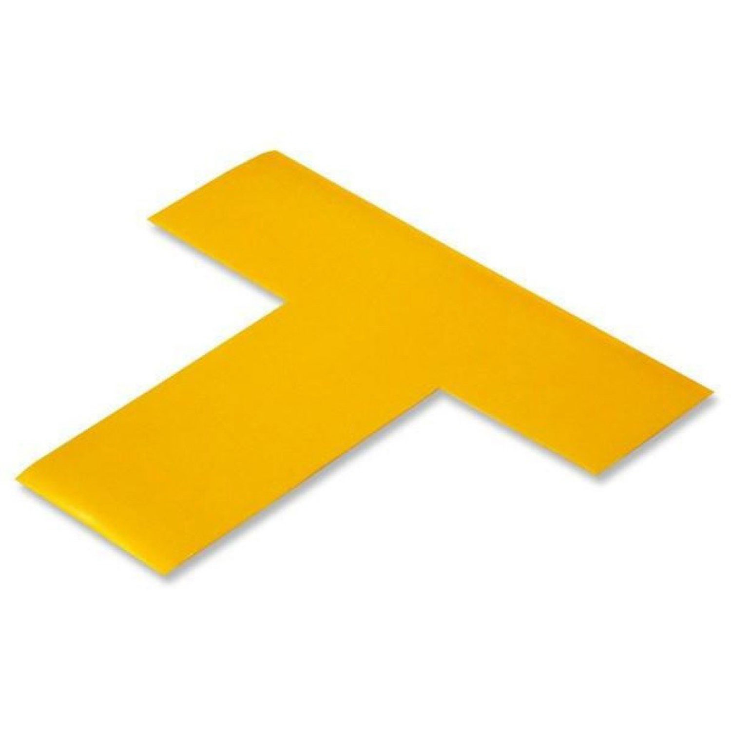 Mighty Line 2" Wide Solid Yellow T Floor Marking