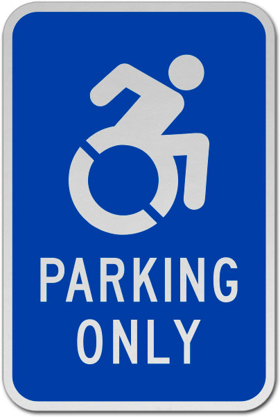 Accessible Parking Only Sign