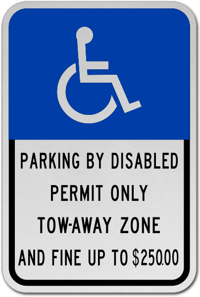 Florida Accessible Parking Sign