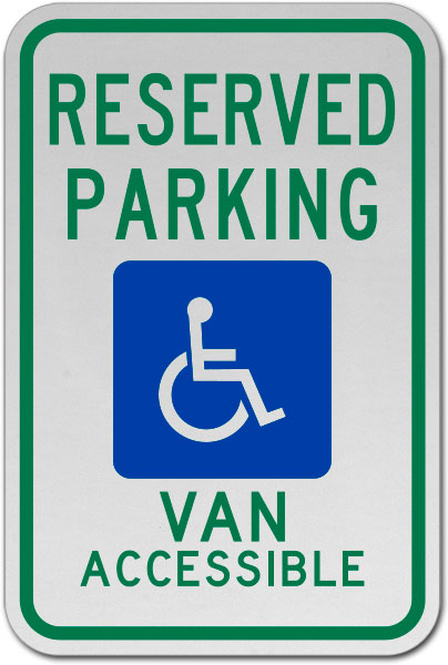 Michigan Accessible Parking Sign