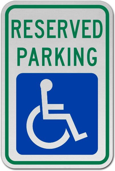 South Dakota Accessible Parking Sign