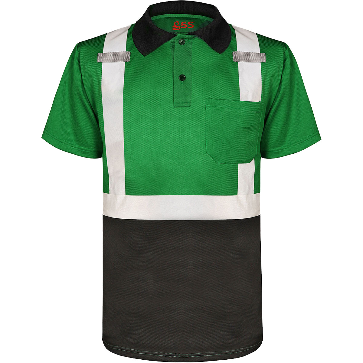 Non-ANSI Short Sleeve Safety Polo Shirt
